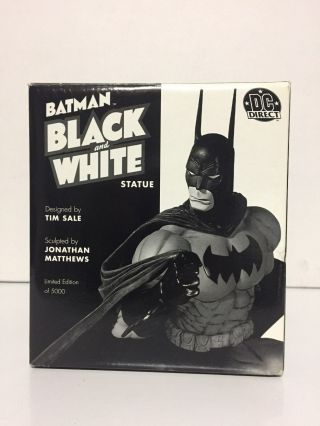Batman Black And White Statue Tim Sale/jonathan Matthews Limited Edition.