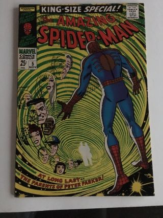 Spider - man King Size Special 5 F/VF 2