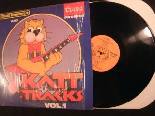 The Katt Tracks Vol.  1 - 100.  5 Okc.  Rock Radio Promo Vinyl 12  Lp/ Local Artist