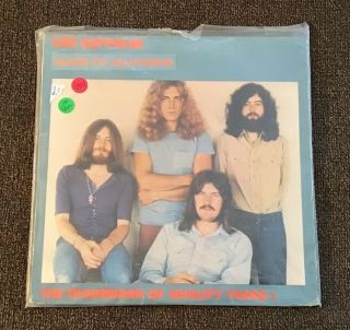 Led Zeppelin Tmoq 2lp Set Rare Going To California Trademark Of Quality