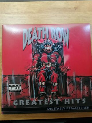 Death Row Greatest Hits Vinyl.  4 Lp Edition.  2 Pac,  Dr Dre.  Snoop Dogg