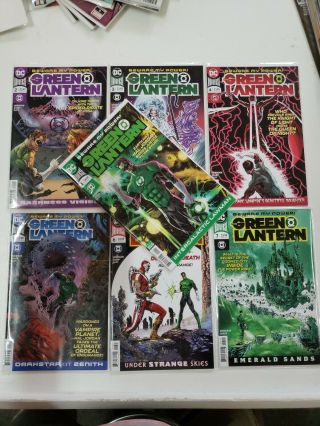 Green Lantern 1 - 7 By Grant Morrison & Liam Sharp - All 1st Prints
