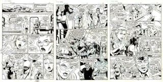 Robb Phipps Art: Exiles 2 Pages 14,  15,  17