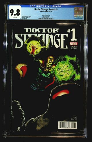 Doctor Strange Annual 1 (2016) Cgc 9.  8 Immonen,  Romero,  Lim Variant Cover