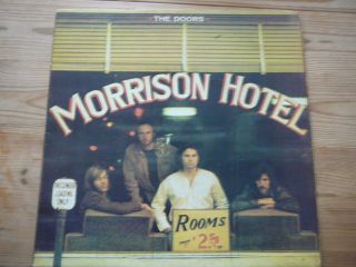 The Doors Morrison Hotel Gatefold Vinyl Lp Elektra Eks 75007 1970
