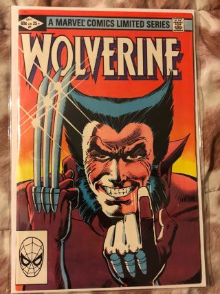 Wolverine 1 Marvel Comic Limited Series 1982