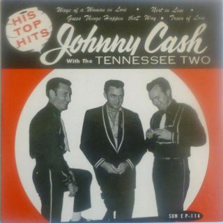 Johnny Cash & Tennessee Two - His Top Hits (sun) 7 " Ep P/s Rockabilly