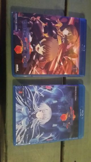 Muv - Luv Alternative Total Eclipse Vol 1 And 2 Complete Series Blu - Rays