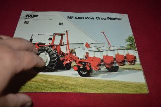 Massey Ferguson 640 Corn Row Crop Planter Dealer 