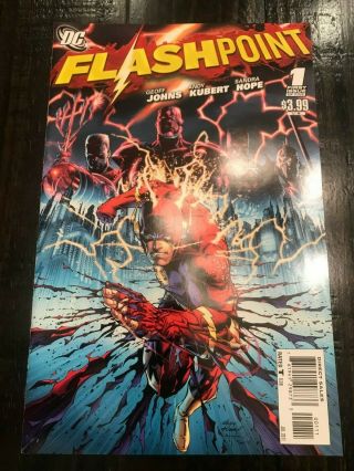 Flashpoint 1 • 1st Thomas Wayne As Batman • 2011 Dc Comics • 1st Print • Vf/nm