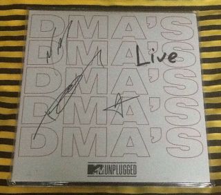 DMA ' S MTV UNPLUGGED LIVE HAND SIGNED AUTOGRAPHED 2x LP ALBUM RECORD VINYL 5