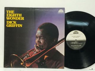 Dick Griffin The Eighth Wonder 1974 Press Strata East 19747 Nm Vinyl Lp Jazz