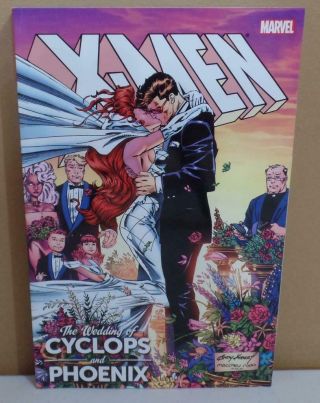 X - Men: The Wedding Of Cyclops And Phoenix - Marvel Comics - (2012,  Paperback)