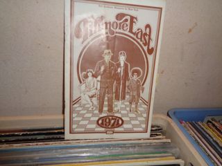 Fillmore East Program 1971 April 23 - 29,  Grateful Dead,  Teegarden