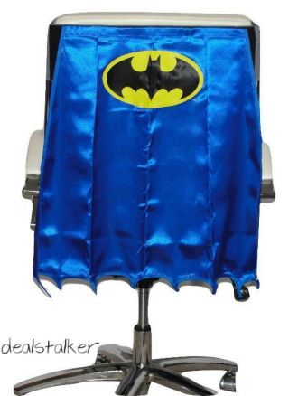 Batman Chair Cape Dc Comics Blue Office Chair Cover 2015 Sdcc Ee Exclusive
