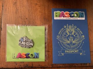 Hascon 2017 Exclusive Headquarters Tour Pin Exclusive Gi Joe Transformers 2017