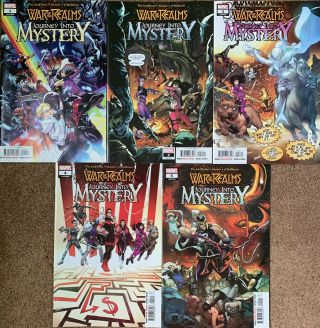 War Of The Realms Journey Into Mystery 1 - 5 Full Series Mcelroy Brothers Marvel