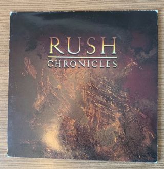 Rush - Chronicles - 3x Lp - Very Rare Vertigo Vinyl Compilation