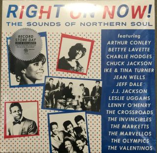 Right On Now The Sounds Of Northern Soul Coloured Vinyl Lp