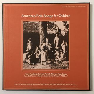 Mike Peggy Seeger American Folk Songs For Children 3 Lp Box Set Vinyl Records