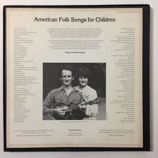 Mike Peggy Seeger American Folk Songs For Children 3 LP Box Set Vinyl Records 2