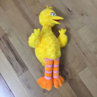 Uniqlo X Kaws X Sesame Street Big Bird Plush Toy In Hand Dswt