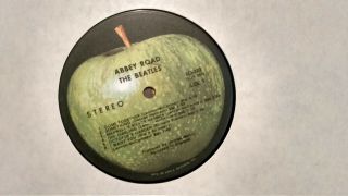 BEATLES ABBEY ROAD ALBUM 1969 APPLE SO - 383 - EX/NM 3