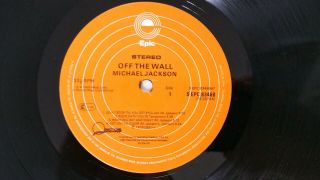 Michael Jackson Off The Wall Vinyl Lp Uk 1st Press Epic 83468 Gatefold