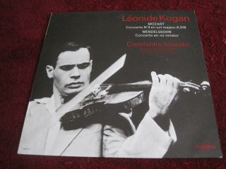 Leonid Kogan Mozart Mendelssohn Violin Concertos Columbia Fcx 843