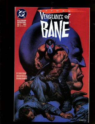 Batman Vengeance Of Bane 1 (9.  2) 1st Bane 1st Print