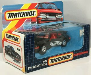 Matchbox Kings K - 70 Porsche Turbo -