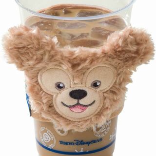 Tokyo Disney Sea Duffy Souvenir Cup Sleeve Drink Holder Bear Japan Limited F/s