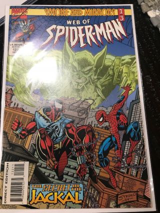 Web Of Spiderman 122 Signed By Stan Lee 9.  2