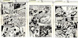 Robb Phipps Art: 13 Assassin 7 Pages 2,  3,  4