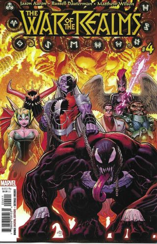 War Of The Realms Comic Issue 4 Modern Age First Print 2019 Aaron Dauterman