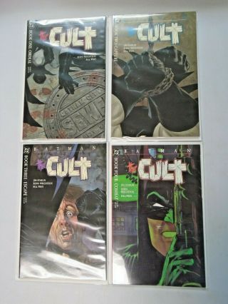 Batman The Cult Set 1 To 4 All 4 Different Books 8.  0 Vf (1988)