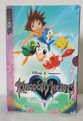 Disney Kingdom Hearts The Complete Series 1 - 4 Manga Tokyopop Set Shiro Amano