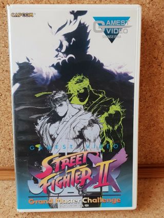 Japan Vhs Street Fighter Ii X (turbo) Gamest 1994 Sf 2