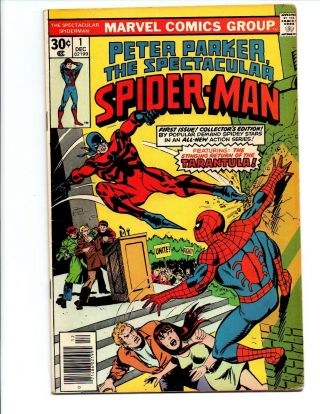 Peter Parker The Spectacular Spider - Man 1 Newsstand - Tarantula - Very Fine