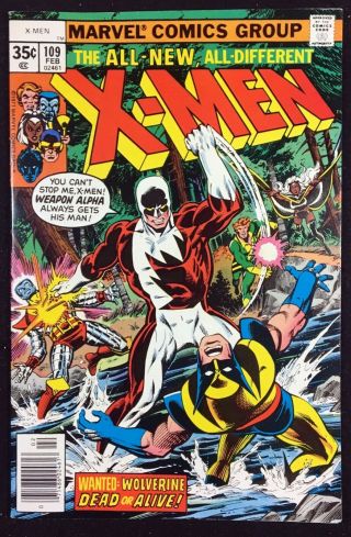 X - Men (1963) 109 Vf (8.  0) 1st App Vindicator Weapon Alpha