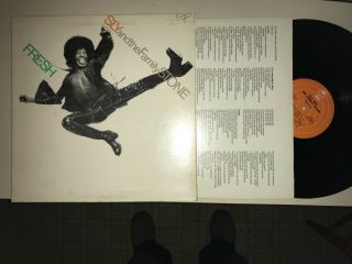 1st Press Reviewer Promo.  Unplayed Sly And The Family Stone Fresh Lp Vinyl Epic