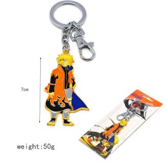Naruto Uzumaki Namikaze Minato Key Chain Pendant Keychain Cosplay Charm Keyring