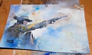 Shelton Bryant Painting Art Roland Dark Tower Gunslinger Stephen King 2
