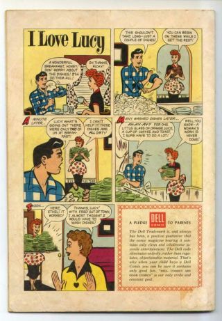 I Love Lucy 8 (Lucille Ball) Golden Age - Dell Comics VG,  {Randy ' s Comics} 5