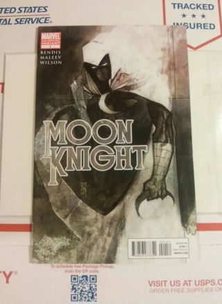 Moon Knight 1 2nd Print Variant Cover (marvel,  2011)