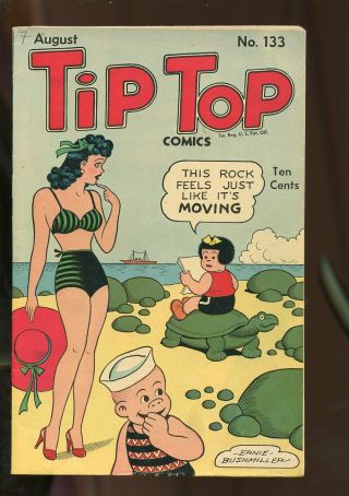 Tip Top Comics 133 Very Good 4.  0 Nancy Cover 1947