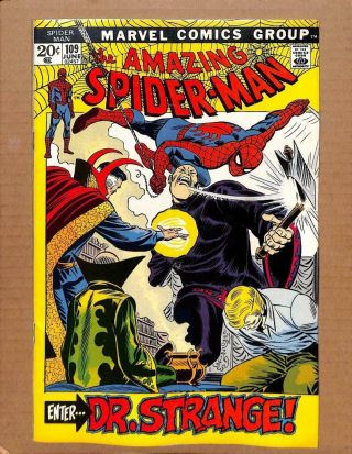 Spider - Man 109 - Near 9.  4 Nm - Avengers Marvel Comics