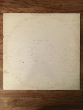 The Beatles White Album Numbered SWBO 101 Embossed Vinyl LP Orig Record 4