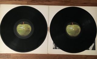 The Beatles White Album Numbered SWBO 101 Embossed Vinyl LP Orig Record 5