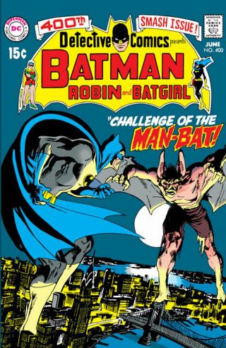 Batman Dc Detective Comics 400 1st Appearance Of Man - Bat Reprint Spanish